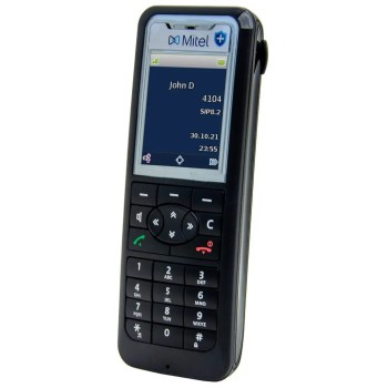 Mitel Dect Ασύρματο Τηλέφωνο IP Μαύρο