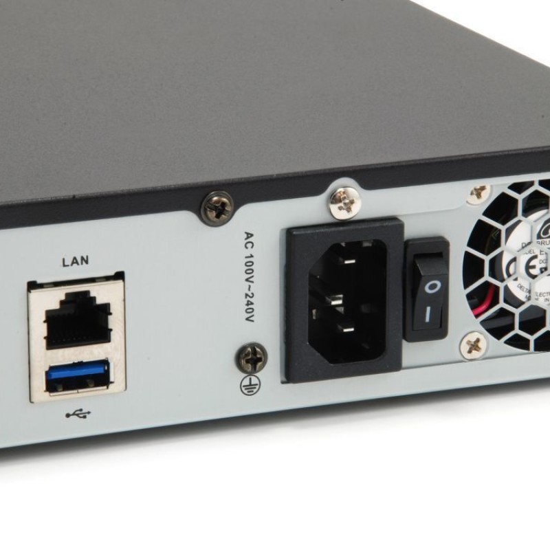 Level One NVR-0508 Καταγραφικό NVR 8 Καναλιών με Ανάλυση HD NVR-0508