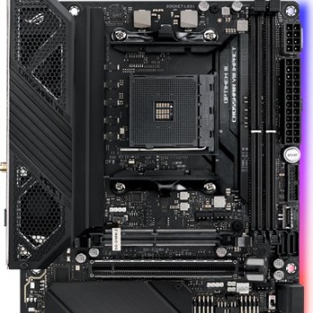Asus ROG Crosshair VIII Impact X570 Wi-Fi Motherboard Mini DTX με AMD AM4 Socket