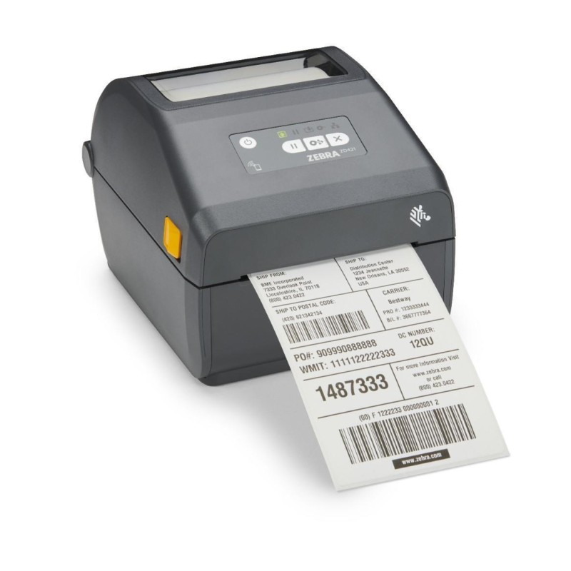 Zebra Εκτυπωτής Ετικετών USB, Bluetooth, Ethernet ZD4A042-D0EM00EZ