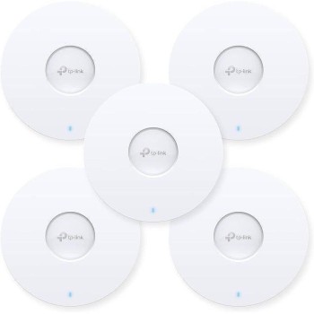 TP-LINK EAP613 v1 WiFi Mesh Network Access Point Wi‑Fi 6 Dual Band (2.4 & 5GHz) σε Πενταπλό Kit
