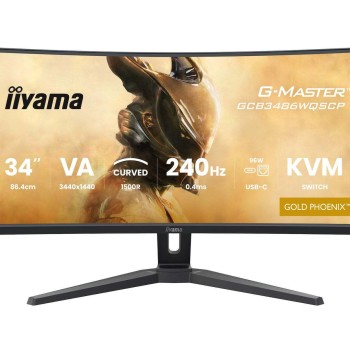 Iiyama GCB3486WQSCP-B1 Ultrawide VA Curved Monitor 34