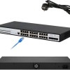 Extralink Chiron Pro Managed L3 PoE+ Switch με 24 Θύρες Ethernet και 4 SFP Θύρες