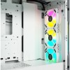 Corsair ICUE 5000T RGB Gaming Midi Tower Κουτί Υπολογιστή με Πλαϊνό Παράθυρο Λευκό