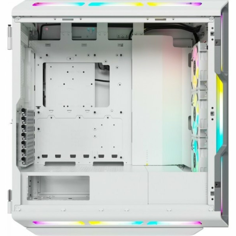 Corsair ICUE 5000T RGB Gaming Midi Tower Κουτί Υπολογιστή με Πλαϊνό Παράθυρο Λευκό