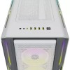 Corsair ICUE 5000T RGB Gaming Midi Tower Κουτί Υπολογιστή με Πλαϊνό Παράθυρο Λευκό
