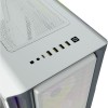 Corsair ICUE 5000T RGB Gaming Midi Tower Κουτί Υπολογιστή με Πλαϊνό Παράθυρο Λευκό