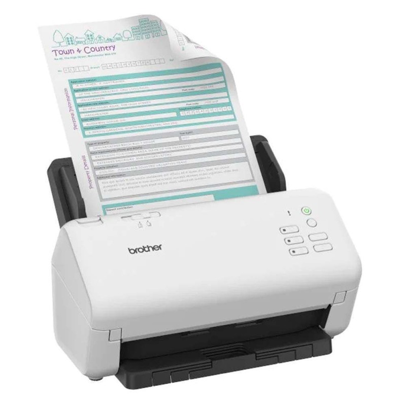 Brother ADS-4300N Sheetfed (Τροφοδότη χαρτιού) Scanner A4