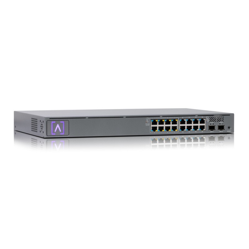 Alta Labs S16-POE Managed L2 PoE Switch με 16 Θύρες Gigabit (1Gbps) Ethernet και 2 SFP Θύρες
