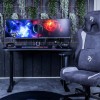 Arozzi Vernazza Supersoft Υφασμάτινη Καρέκλα Gaming με Ρυθμιζόμενα Μπράτσα Black