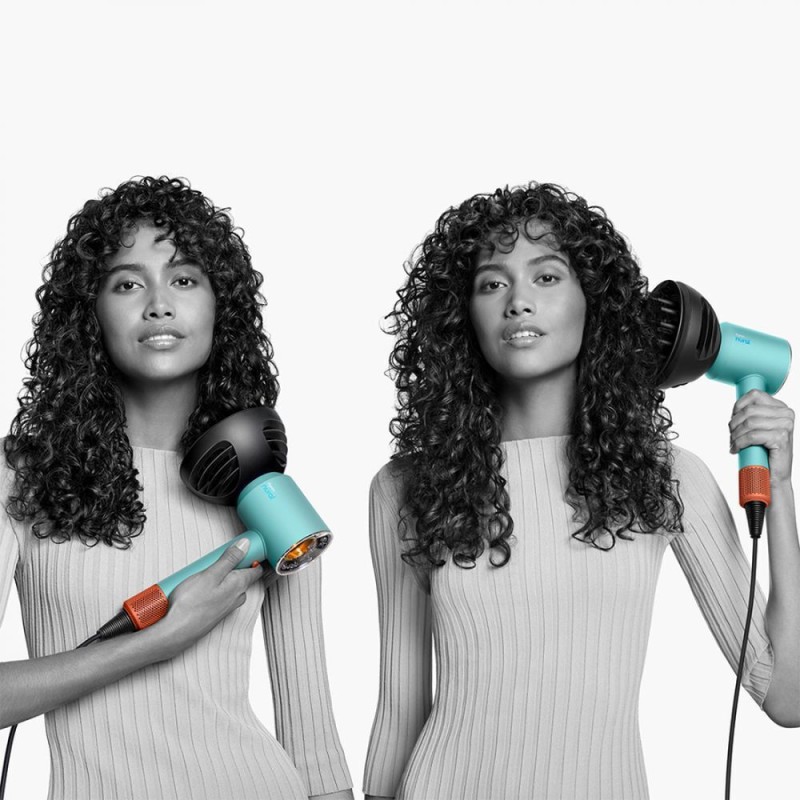 Dyson HD16 Supersonic Nural Πιστολάκι Μαλλιών Turbo με Φυσούνα 1600W Ceramic Patina/Topaz 515276-01