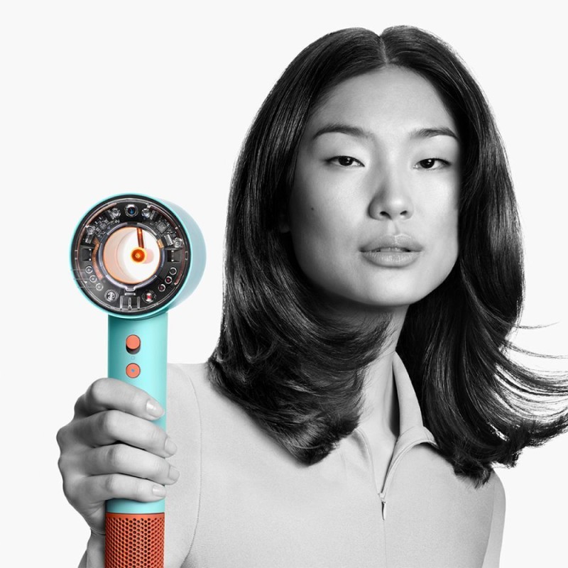 Dyson HD16 Supersonic Nural Πιστολάκι Μαλλιών Turbo με Φυσούνα 1600W Ceramic Patina/Topaz 515276-01