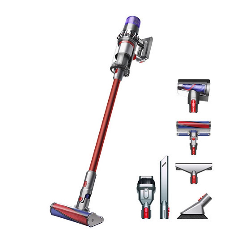 Dyson V11 Fluffy Επαναφορτιζόμενη Σκούπα 2 σε 1 Stick & Χειρός 25.2V Κόκκινη