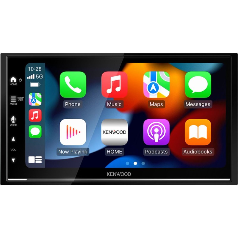 Kenwood Ηχοσύστημα Αυτοκινήτου 2DIN (Bluetooth/USB/WiFi/GPS/Apple-Carplay/Android-Auto) με Οθόνη Αφής 6.8