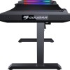 Γραφείο Gaming Mars Ξύλινο Black RGB με Μεταλλικά Πόδια, LED & USB θύρες 153.3x75x77εκ. NY7D0005-00