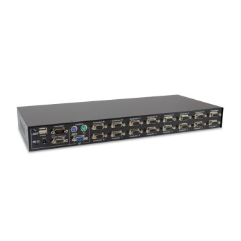 Level One 1 Monitor to 2 Computer KVM & Data Switch