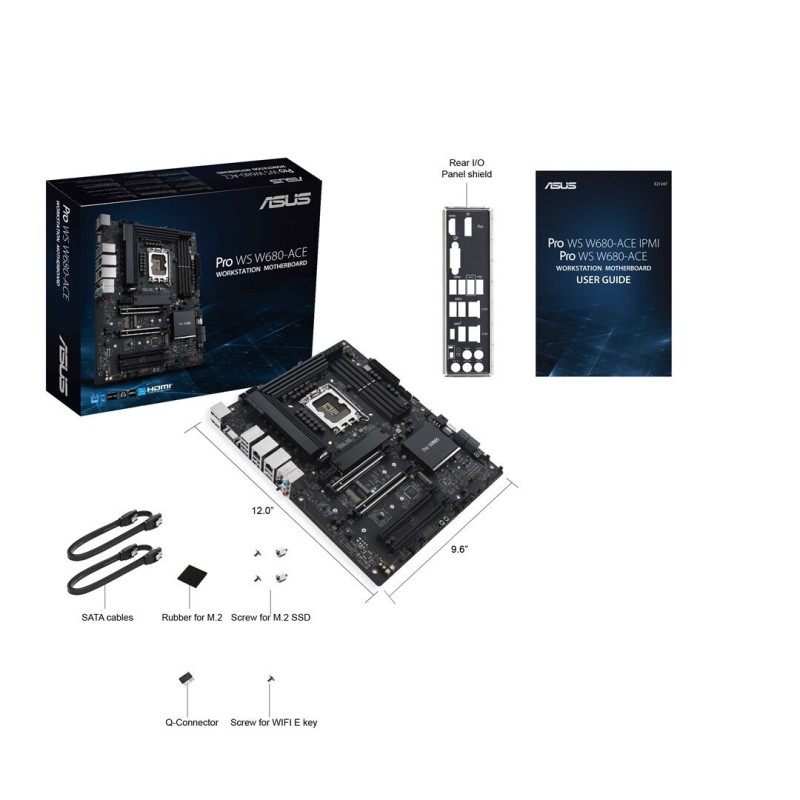 Asus Pro WS W680-ACE Motherboard ATX με Intel 1700 Socket