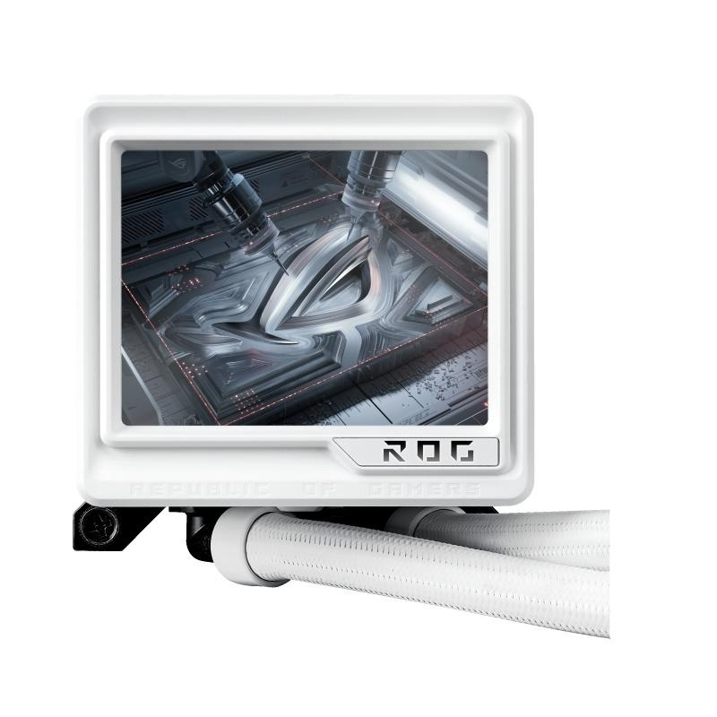 Asus ROG Ryujin III 360 ARGB Extreme (v2) Υδρόψυξη Επεξεργαστή Τριπλού Ανεμιστήρα 120mm για Socket AM4/AM5/1700/1200/115x Λευκή