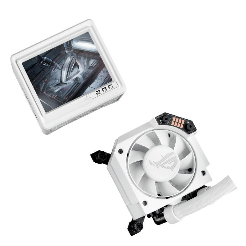 Asus ROG Ryujin III 360 ARGB Extreme (v2) Υδρόψυξη Επεξεργαστή Τριπλού Ανεμιστήρα 120mm για Socket AM4/AM5/1700/1200/115x Λευκή