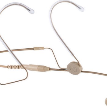 Sennheiser HSP 4-EW-3 Πυκνωτικό Μικρόφωνο 3.5mm Κεφαλής για Φωνητικά σε Μπεζ Χρώμα