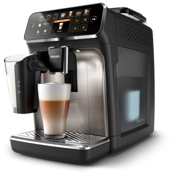Philips 5400 Series Αυτόματη Μηχανή Espresso 1500W Πίεσης 15bar για Cappuccino με Μύλο Άλεσης Μαύρη