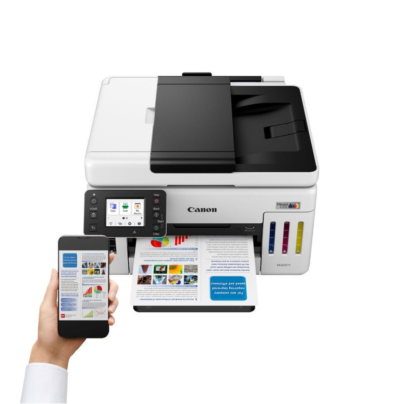 Canon Maxify GX 6150 Έγχρωμο Πολυμηχάνημα Inkjet με WiFi και Mobile Print