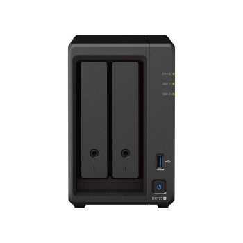 Synology DiskStation DS723+ NAS Tower με 2 θέσεις για HDD/M.2/SSD και 2 θύρες Ethernet