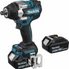 Makita DTW701RTJ Brushless Μπουλονόκλειδο Μπαταρίας 18V 2x5Ah με Υποδοχή 1/2