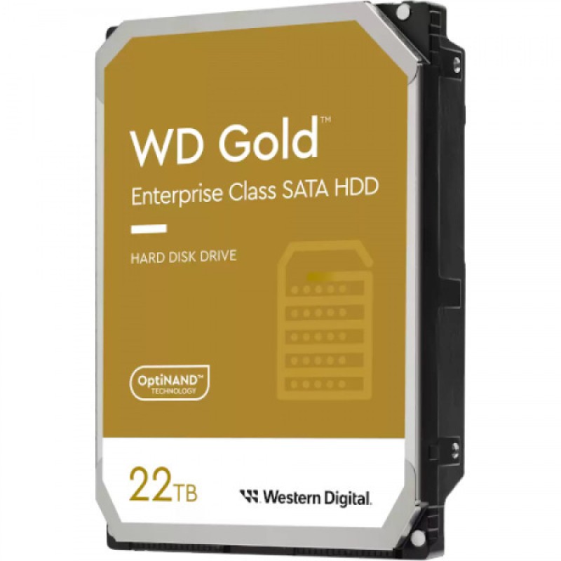 Western Digital Gold 22TB HDD Σκληρός Δίσκος 3.5