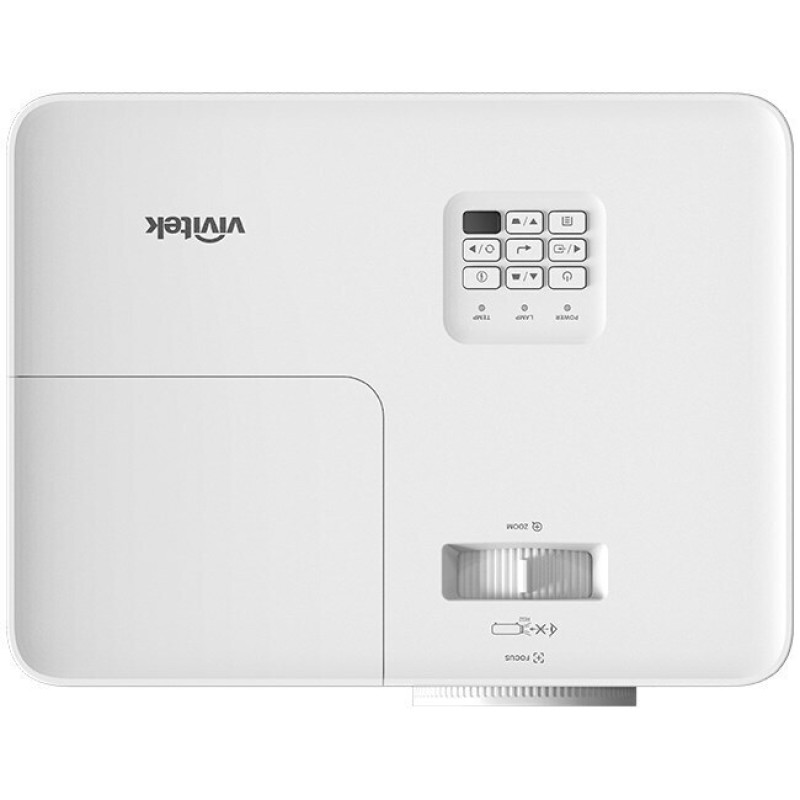 Vivitek DH380 Projector DLP Full HD Απλής Λάμπας με Ενσωματωμένα Ηχεία Λευκός