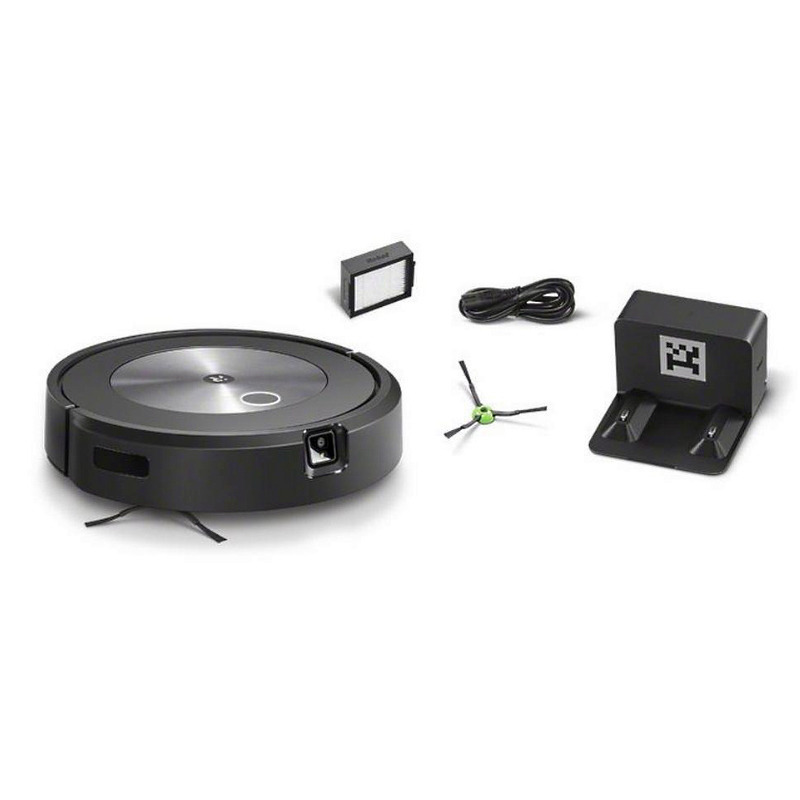 iRobot Roomba Combo J7 Σκούπα Ρομπότ για Σκούπισμα & Σφουγγάρισμα με Χαρτογράφηση και Wi-Fi Μαύρη