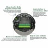 iRobot Roomba Combo J7 Σκούπα Ρομπότ για Σκούπισμα & Σφουγγάρισμα με Χαρτογράφηση και Wi-Fi Μαύρη