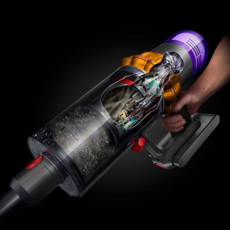 Dyson V15 Detect Absolute Επαναφορτιζόμενη Σκούπα 2 σε 1 Stick & Χειρός 25.2V Χρυσή