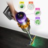 Dyson V15 Detect Absolute Επαναφορτιζόμενη Σκούπα 2 σε 1 Stick & Χειρός 25.2V Χρυσή