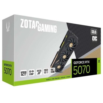 Zotac GeForce RTX 5070 12GB GDDR7 Solid OC Κάρτα Γραφικών ZT-B50700J-10P