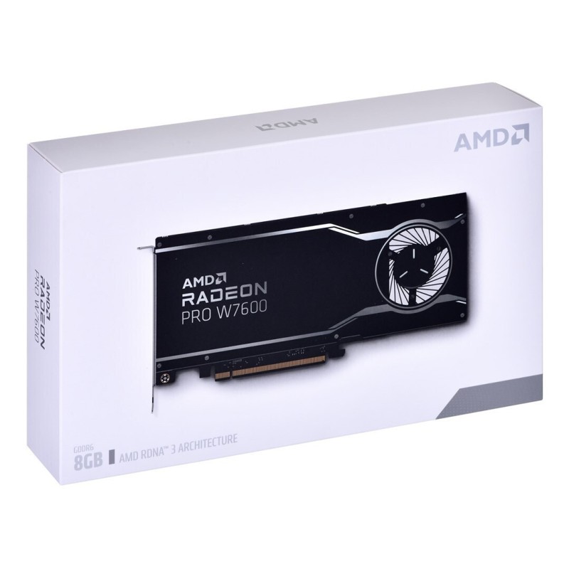 AMD Radeon Pro W7600 8GB GDDR6 Κάρτα Γραφικών 100-300000077