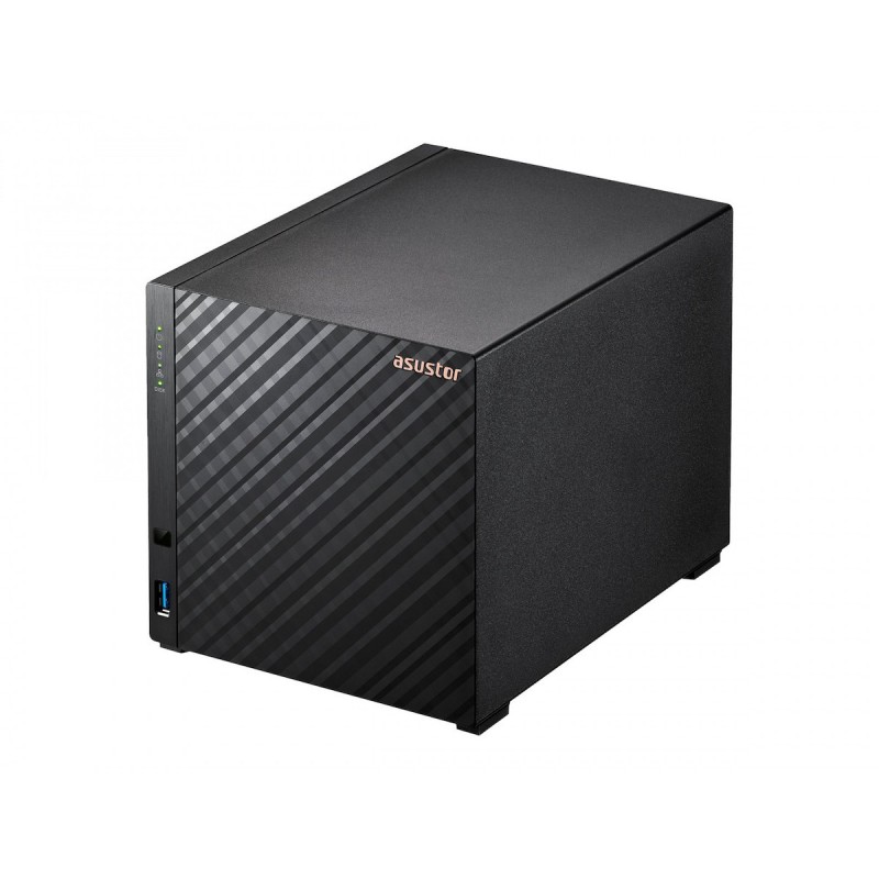 Asustor Lockerstor 4 Gen2 (AS6704T) NAS Tower με 4 θέσεις για HDD/M.2/SSD και 2 θύρες Ethernet