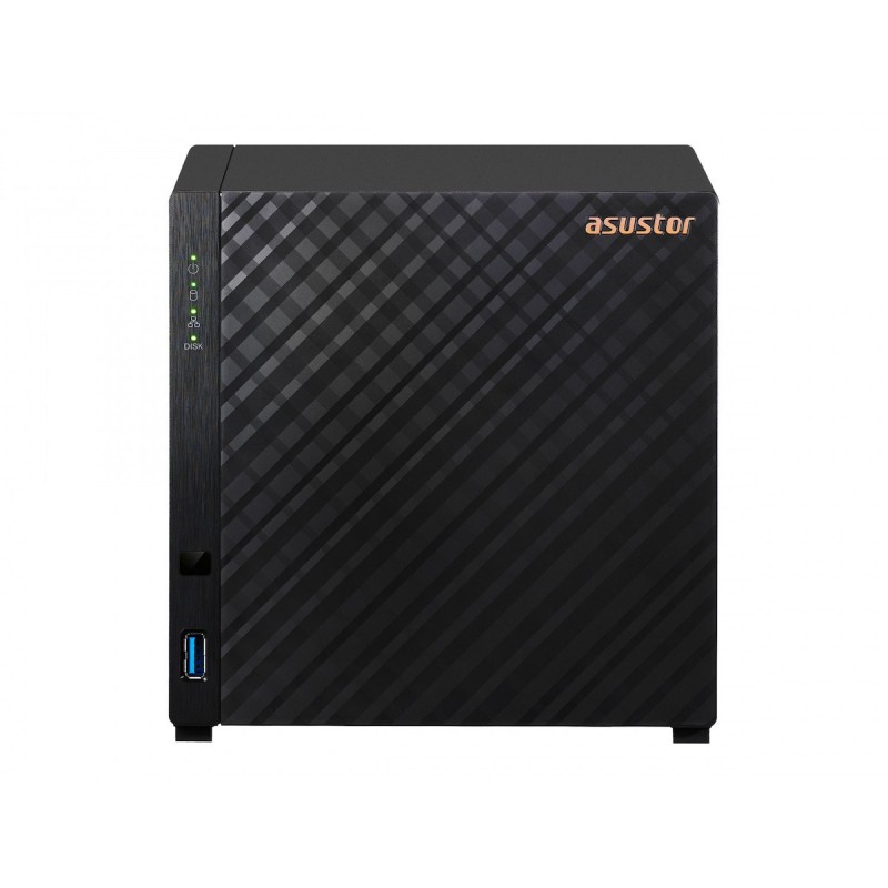 Asustor Lockerstor 4 Gen2 (AS6704T) NAS Tower με 4 θέσεις για HDD/M.2/SSD και 2 θύρες Ethernet