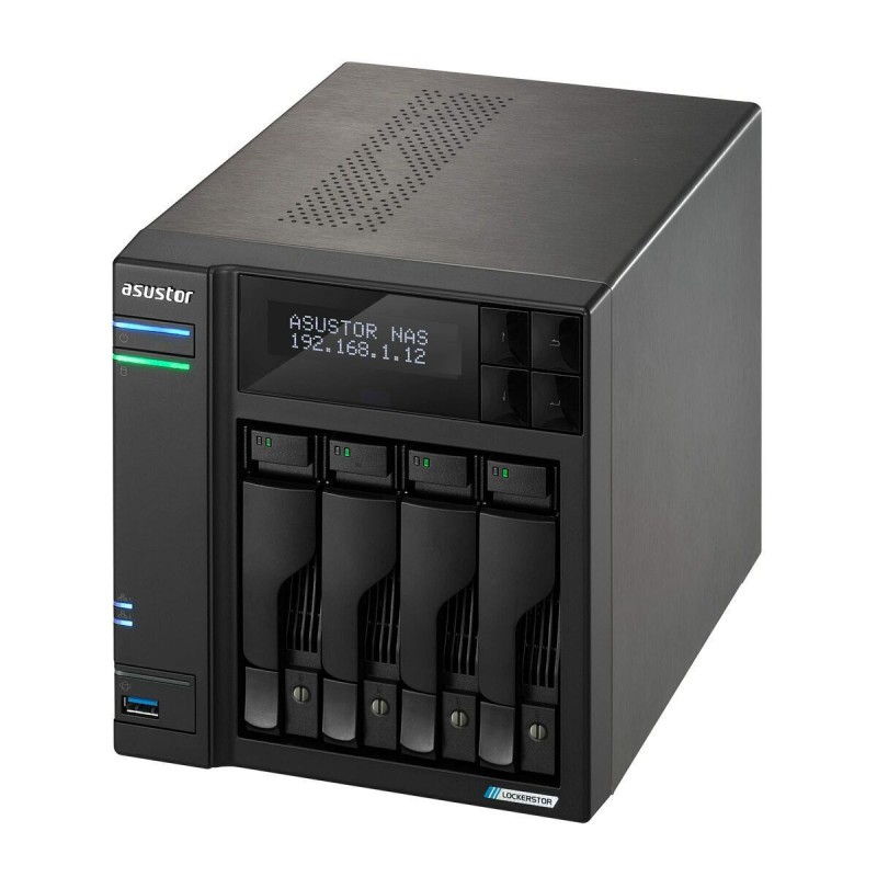 Asustor Lockerstor 4 Gen2 (AS6704T) NAS Tower με 4 θέσεις για HDD/M.2/SSD και 2 θύρες Ethernet