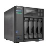 Asustor Lockerstor 4 Gen2 (AS6704T) NAS Tower με 4 θέσεις για HDD/M.2/SSD και 2 θύρες Ethernet