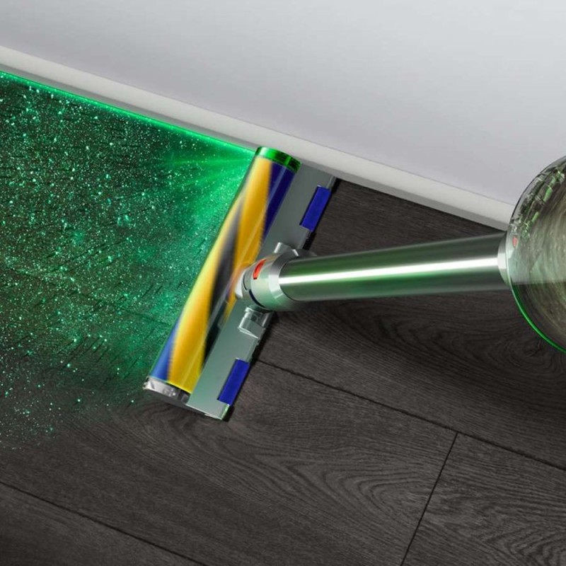 Dyson V15s Detect Submarine Επαναφορτιζόμενη Σκούπα 2 σε 1 Stick & Χειρός Yellow / Iron / Nickel
