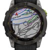 Garmin Enduro 2 Solar Titanium 51mm Αδιάβροχο Smartwatch με Παλμογράφο (Grey DLC Titanium with UltraFit Nylon Strap)