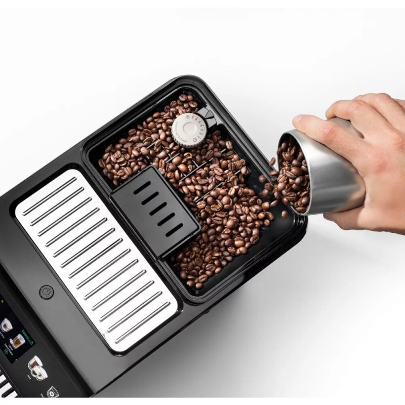 De'Longhi Explore Αυτόματη Μηχανή Espresso 1450W Πίεσης 15bar με Μύλο Άλεσης Μαύρη