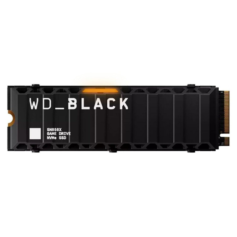 Western Digital Black SN850X With Heatsink SSD 8TB M.2 NVMe PCI Express 4.0 WDS800T2XHE