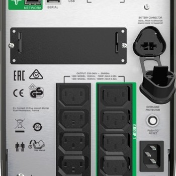 APC Smart-UPS 1500VA LCD with SmartConnect Line-Interactive 1000W με 8 IEC Πρίζες