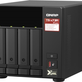 QNap TS-473A-8G NAS Tower με 4 θέσεις για HDD/M.2/SSD και 2 θύρες Ethernet