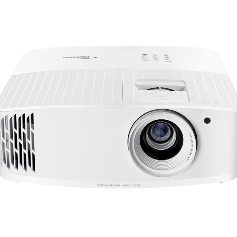 Optoma UHD38x E9PV7GL06EZ3 3D Projector DLP 4K Ultra HD Απλής Λάμπας με Ενσωματωμένα Ηχεία Λευκός