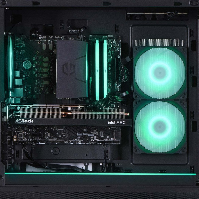 Actina Gaming Desktop PC (i5-12400F/32GB DDR4/1TB SSD/Arc A580/No OS)
