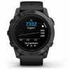 Garmin Epix Pro (Gen 2) Sapphire Edition Titanium 51mm Αδιάβροχο Smartwatch με Παλμογράφο (Carbon Grey DLC Titanium with Black Band)