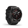 Garmin Epix Pro (Gen 2) Sapphire Edition Titanium 51mm Αδιάβροχο Smartwatch με Παλμογράφο (Carbon Grey DLC Titanium with Black Band)